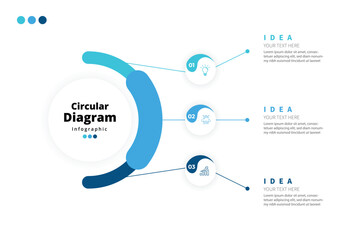 Modern infographic design
