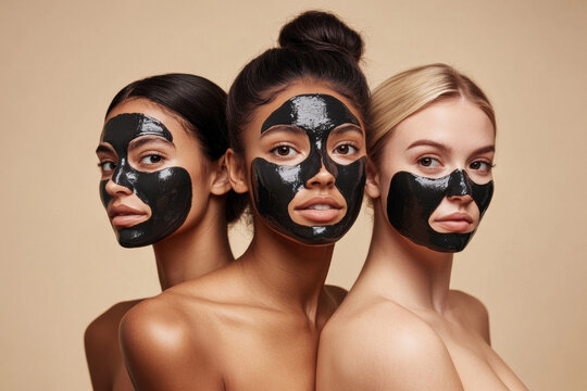 Women Wearing Facial Masks