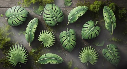 Botanical Rainforest Tuck Box
