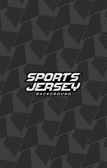 Black and gray pattern line background for jersey design