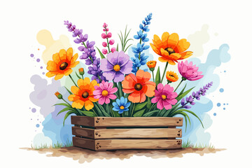 set of easter banners