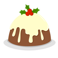 Christmas Pudding with Cranberry
