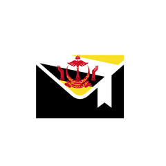 Brunei Marked Mail In Icon