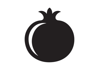 Pomegranate icon, Pomegranate vector
