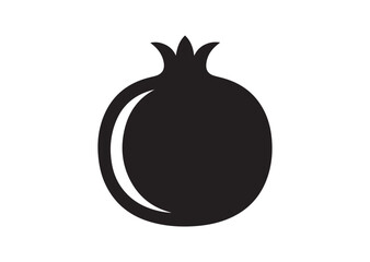 Pomegranate icon, Pomegranate vector