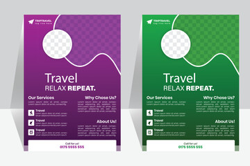 Travel Flyer Design.