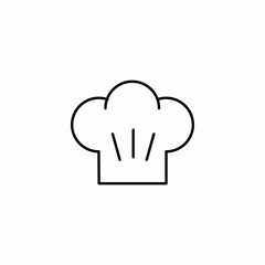 chef cooking hat icon sign vector