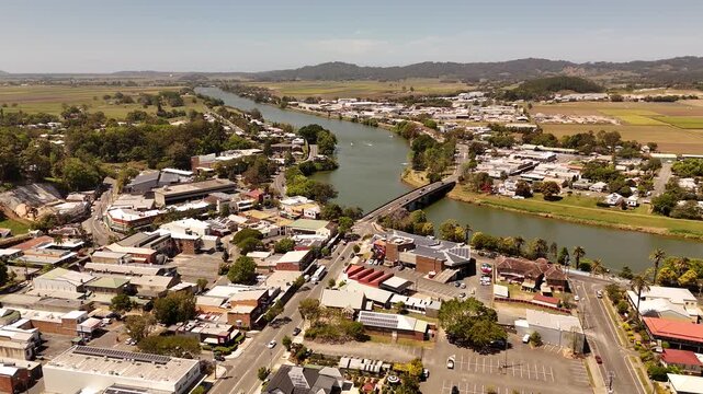 The historic town of Murwillumbah in the Tweed.