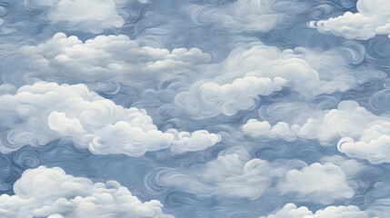 blue sky with clouds