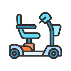 Mobility Scooter Icon