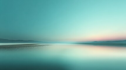 Fototapeta premium Serene Abstract Blur with Soft Gradient Background in Calm Tones