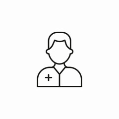 medical professional icon icon sign vector