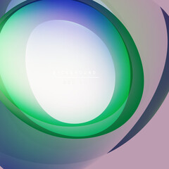 Abstract swirls, vibrant colors blend. Smooth gradients create dynamic visual effect. Modern design, soft illumination.