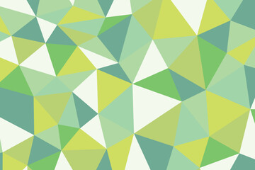 Polygonal rainbow mosaic background. Abstract low poly vector illustration. Triangular pattern in halftone style. Template geometric business design with triangle for poster, banner, card, flyer.