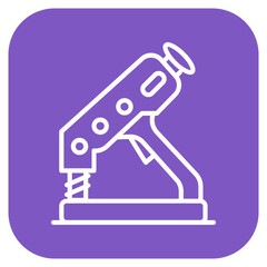 Riveter icon vector image. Can be used for Electrician Tools.
