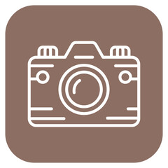Camera icon vector image. Can be used for Mall.