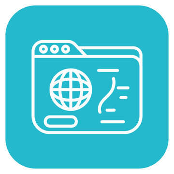 Python File icon vector image. Can be used for Computer Programming.