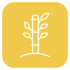 Bamboo icon vector image. Can be used for Spa.