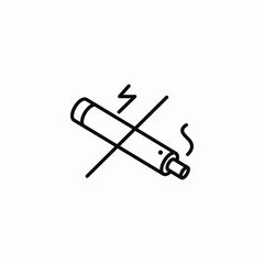 no vaping sign icon sign vector