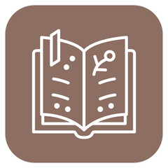 Bookmark Page icon vector image. Can be used for Online Marketing.