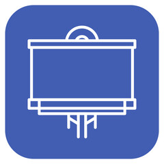 Billboard Marketing icon vector image. Can be used for Online Marketing.