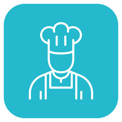 Baker icon vector image. Can be used for Women.