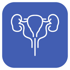 Bladder icon vector image. Can be used for Human Anatomy.