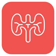 Thymus icon vector image. Can be used for Human Anatomy.