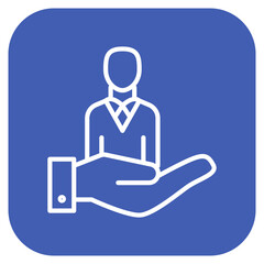 Responsibility icon vector image. Can be used for Personality Traits.