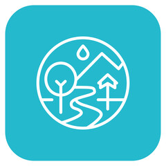 Park Guide icon vector image. Can be used for Amusement Park.