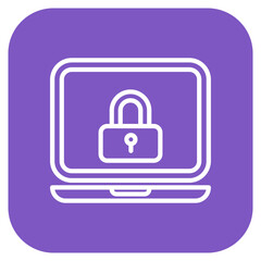Network Authentication icon vector image. Can be used for Networking.