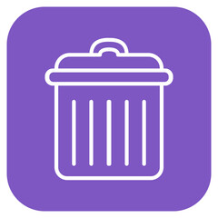 Compost Bin icon vector image. Can be used for Earth Day.