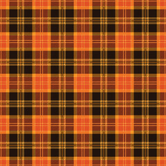 red and yellow squares  Displays an orange plaid pattern. Full-frame composition, orange-black tone. Classic style, design background, no text