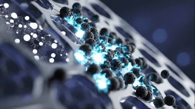 Carbon Capture MOF Filter Trapping CO2 Particles with Reactive Lighting