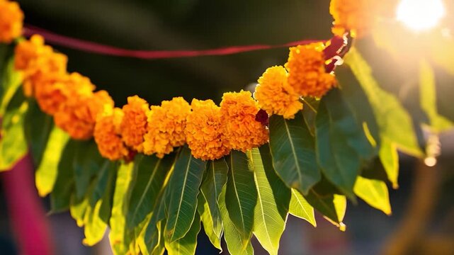 A cluster of bright yellow flowers dangles from the branches of a tree