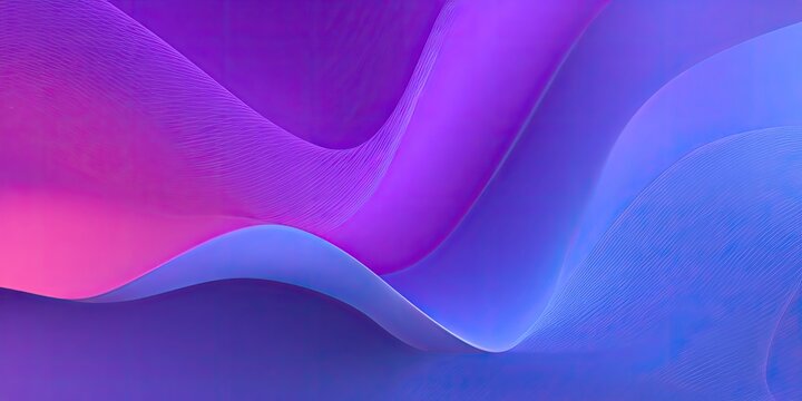 Abstract wavy gradient design