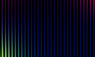 Futuristic abstract background with glowing blue vertical lines on black, creating a sense of depth, motion, and modern digital energy