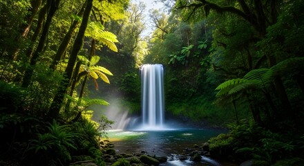 waterfall in thailand