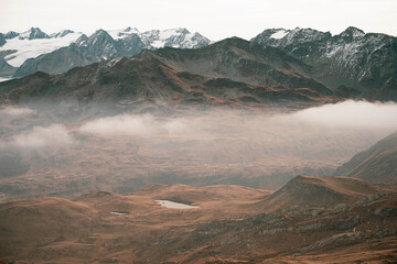 mountain landscape in the morning