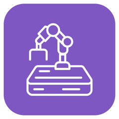 Automatic icon vector image. Can be used for Manufacturing.