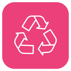 Recycling icon vector image. Can be used for Manufacturing.