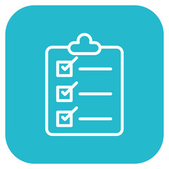 Checklist icon vector image. Can be used for Shoemaker.