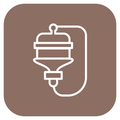 Feeder icon vector image. Can be used for Baby Shower.