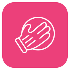 Bowling Glove icon vector image. Can be used for Bowling.