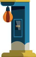 Naklejka na ściany i meble Punching machine showing high score on digital display, featuring hanging bag for testing strength in amusement park or gym Naklejka na ściany i meble Punching machine showing high score on digital display, featuring hanging bag for testing strength in amusement park or gym