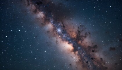 Obraz premium Milky Way Galaxy – Stunning Night Sky Wallpaper