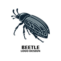 Beetle Vector Logo Design