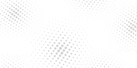 Abstract halftone wave dotted background. Futuristic twisted grunge pattern, dot, circles. Vector modern optical pop art texture