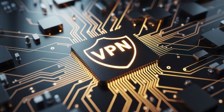 VPN Shield on Motherboard for Secure Internet