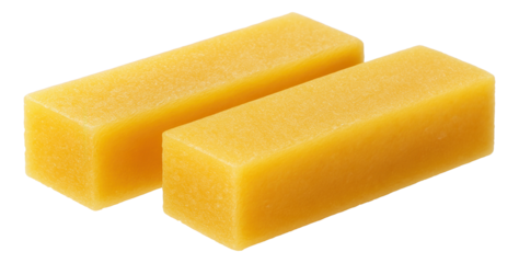 A single, thick slice of vanilla pastila, cut into a perfect rectangle, resting on a small bamboo plate